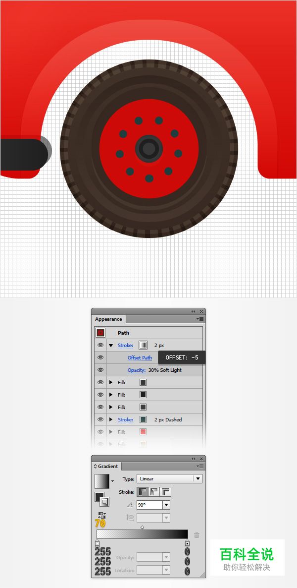 丰富细节的红色大巴车【AI教程】
