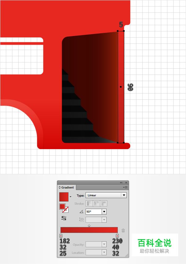 丰富细节的红色大巴车【AI教程】