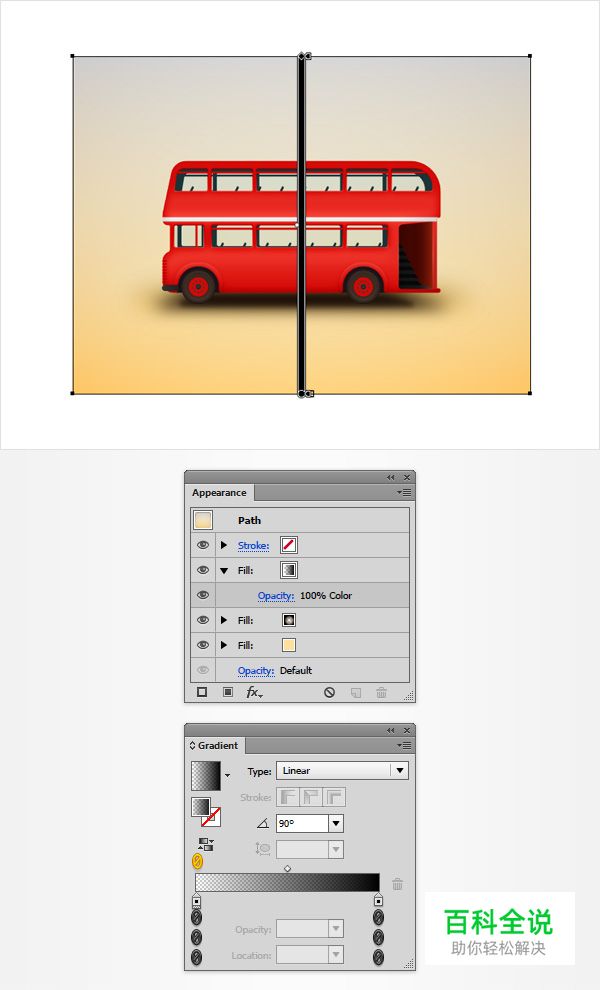 丰富细节的红色大巴车【AI教程】