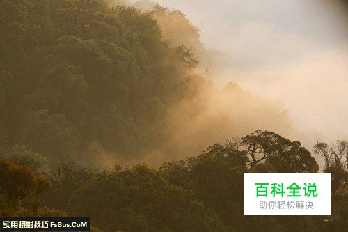 风光摄影器材光线构图技法