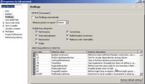 Findbugs如何使用?
