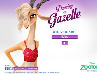 疯狂动物城羚羊舞视频怎么制作