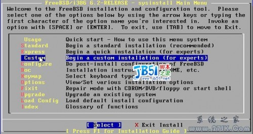 freebsd7.0安装系统图解(最新版)
