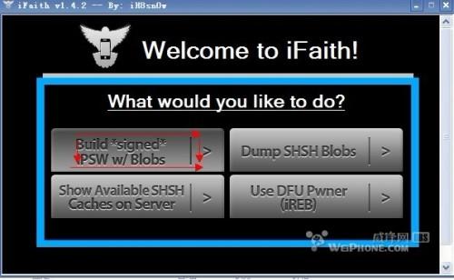 关闭验证后ifaith升级从4.33升级5.01成功教程