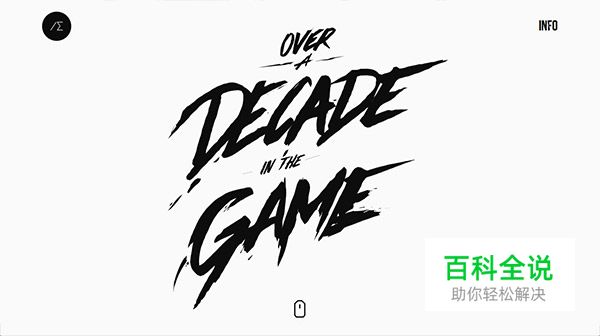 高对比度的黑白网页设计欣赏