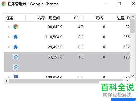 谷歌浏览器怎么打开任务管理器关闭程序