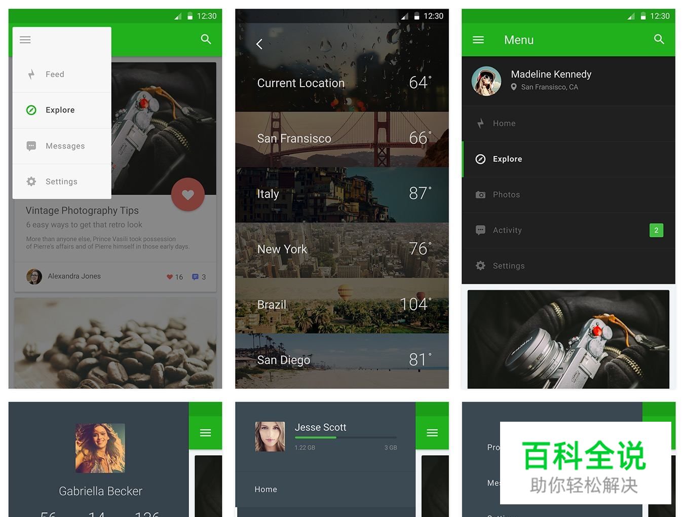 干货合集！价值332美元5套ui kit！PS&SKETCH