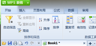 给WPS表格设置自定义排序