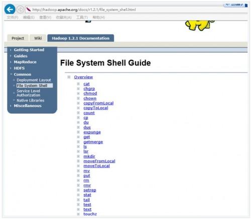 hadoop入门之hdfs基本操作命令使用方法