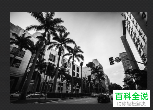 黑白老照片的制作方法