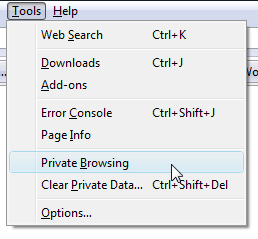 火狐的私密浏览模式怎么打开?