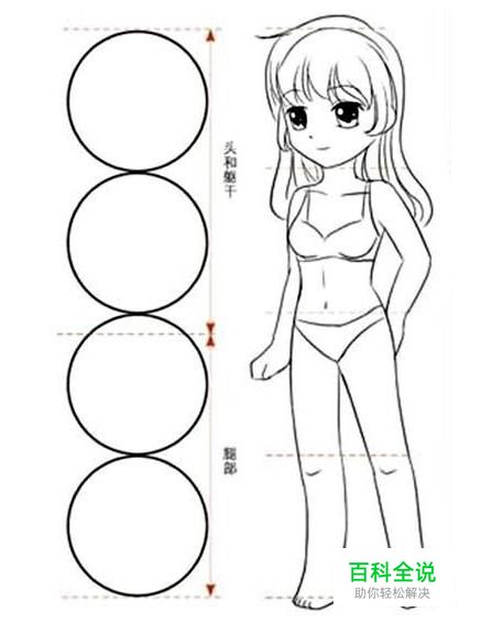 画漫画之七：人物头身比例开始了