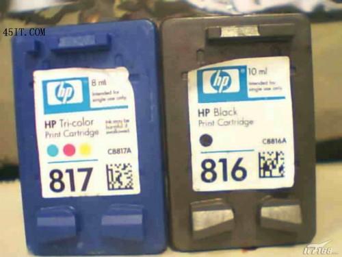 惠普816.817墨盒计数器清零其实很简单