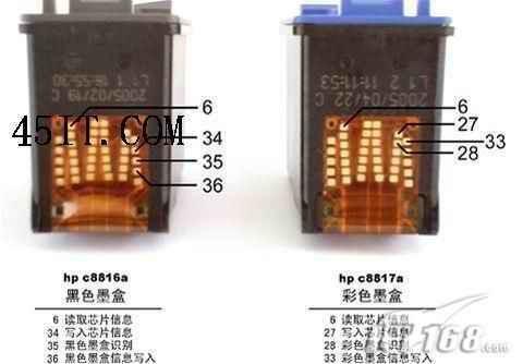 惠普816.817墨盒计数器清零其实很简单