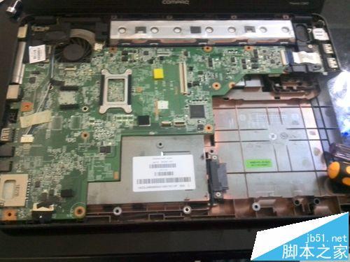 惠普CQ43笔记本如何清灰?