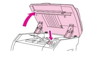 惠普hp CLJ2840.2820怎么更换炭粉盒?