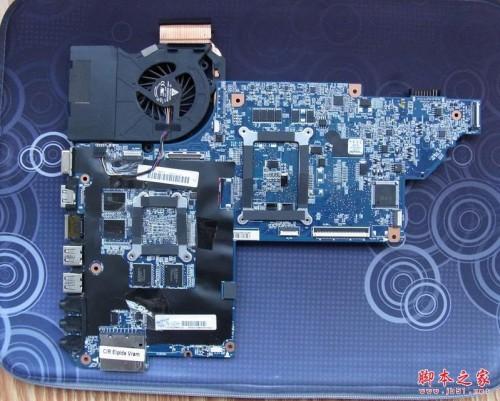 惠普HP笔记本DV6排风扇怎么拆卸?