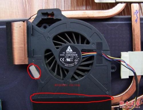 惠普HP笔记本DV6排风扇怎么拆卸?