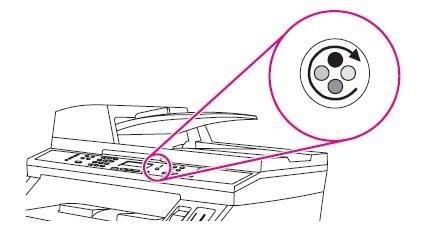 惠普hp CLJ2840.2820怎么更换炭粉盒?