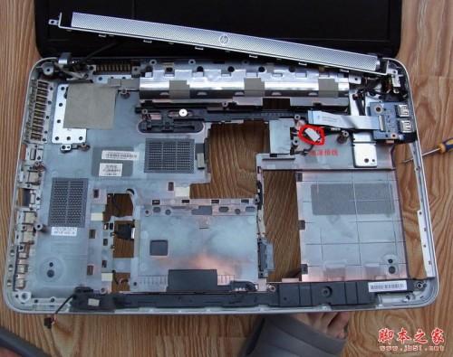 惠普HP笔记本DV6排风扇怎么拆卸?