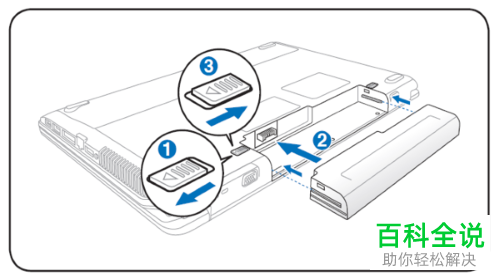 华硕笔记本的电池怎么卸下来