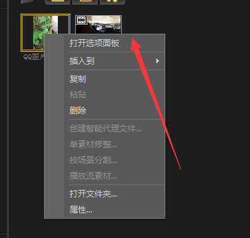 会声会影画面素材怎么变形?