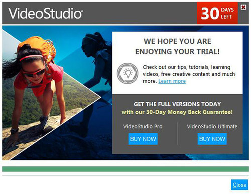 会声会影试用版和正式版有什么区别