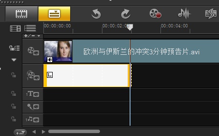 会声会影如何分割音频和字幕