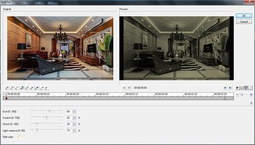 会声会影x7老电影滤镜怎么用