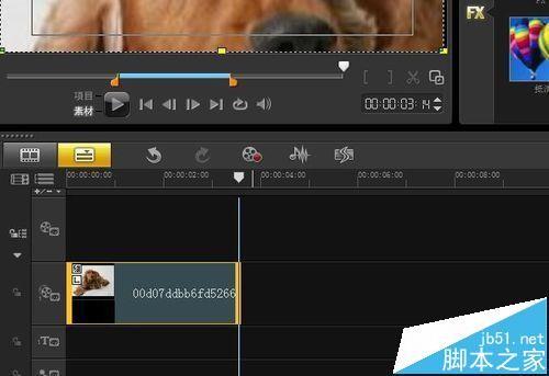 会声会影怎么制作图片按轨道移动的动画?