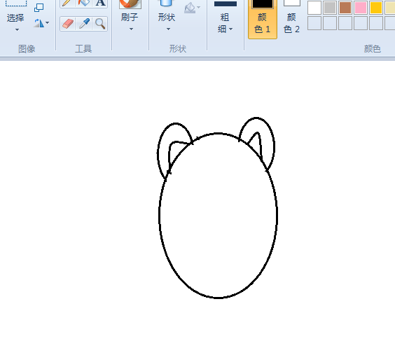 画图工具怎么画可爱的小老鼠动画角色?