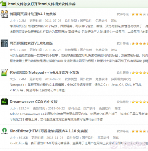 html文件如何打开?