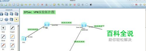 华为eNSP配置USG防火墙网络联通实验