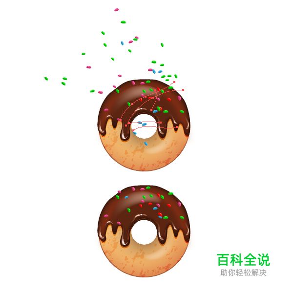 绘制美味诱人的甜甜圈【AI教程】