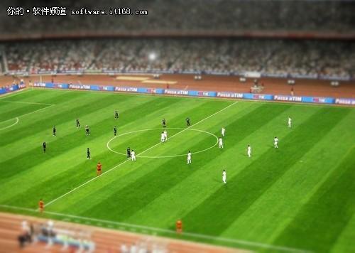 好照片创意功能让足球比赛变身\
