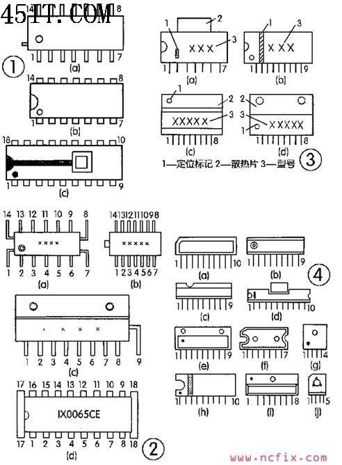 IC管脚顺序识别方法