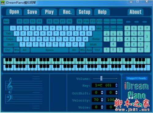 iDreamPiano(模拟钢琴软件)功能设置介绍 iDreamPiano使用教程(附自制神话视频教程)