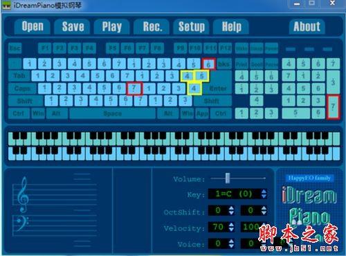 iDreamPiano(模拟钢琴软件)功能设置介绍 iDreamPiano使用教程(附自制神话视频教程)