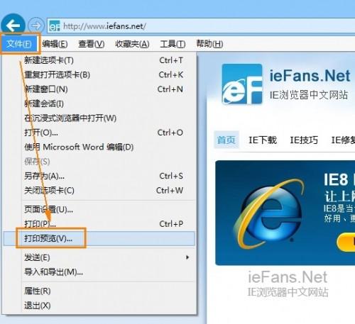 IE浏览器中打印网页时网页版面太大或太宽打印不全