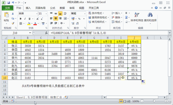 IFERROR函数的使用方法(iferror函数的用法简介)
