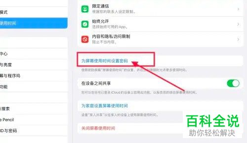 iPad如何设置应用时间限额