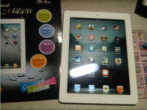 ipad透明胶定位贴膜法