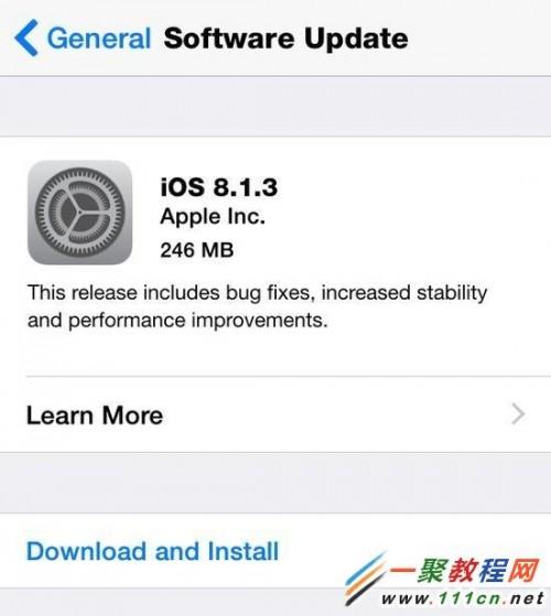 ipad mini升级iOS8.1.3慢吗 ipad min升级iOS8.1.3的教程