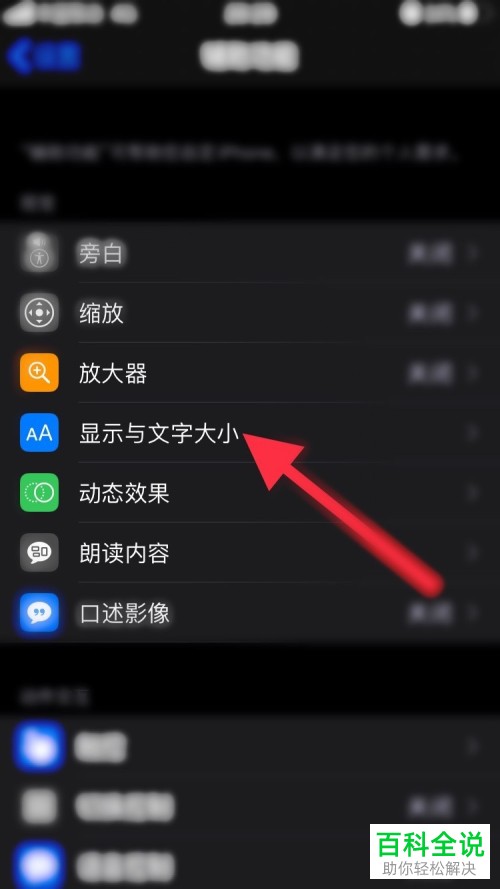 iPhone苹果手机的字体功能如何设置