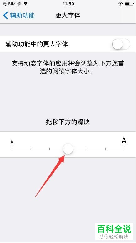iPhone苹果手机调整字体大小的方法