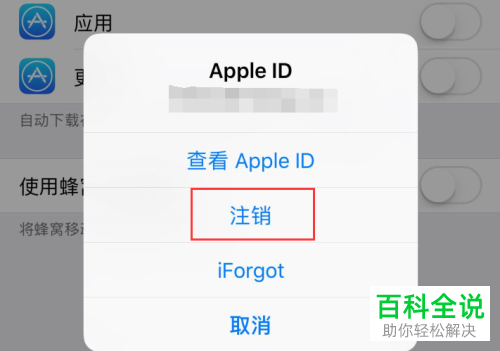 iPhone苹果手机中的apple id如何重新登录