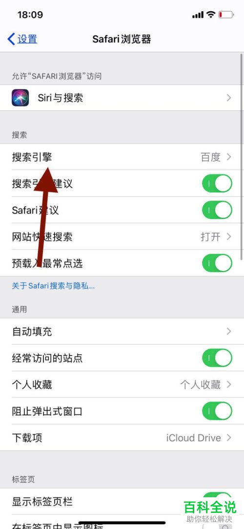 iPhone自带的Safari浏览器中的搜索引擎怎么设置