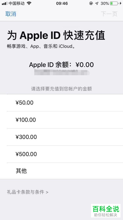 iPhone手机怎么查看Apple ID余额