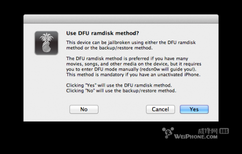 iPhone 4 iOS5.1.1 红雪RedSn0w 0.9.12b2完美越狱教程