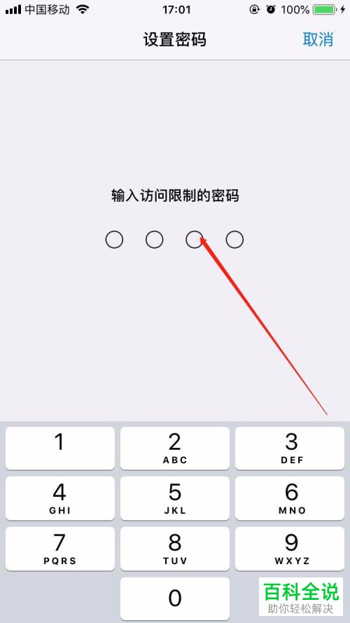 iPhone手机如何设置应用访问限制